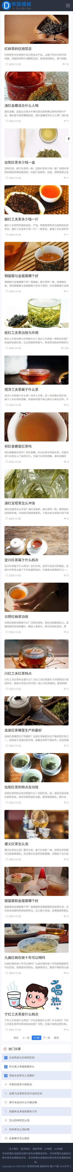 帝国cms8.0响应式简洁博客自媒体新闻资讯类网站模板_移动端列表页
